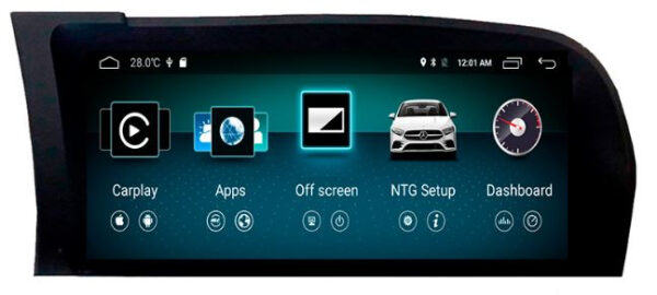 Sistema multimedia Navisson especifico para Mercedes Clase S (2005-2013) NV-ME024A11CA 2