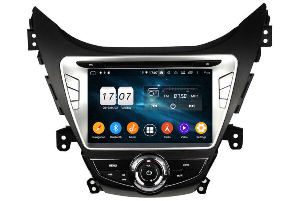 Sistema multimedia Navisson especifico para Hyundai Elantra 5 (MD/UD +2011) NV-HY005PRO9 1