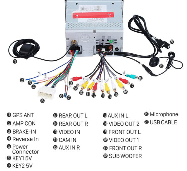 Sistema multimedia Navisson especifico para kia NV-KI001PRO9 8