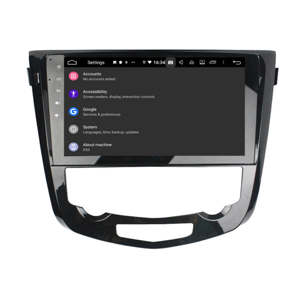 Sistema multimedia Navisson para Nissan Qashqai (2014-2017) NV-NS015A12CA 6