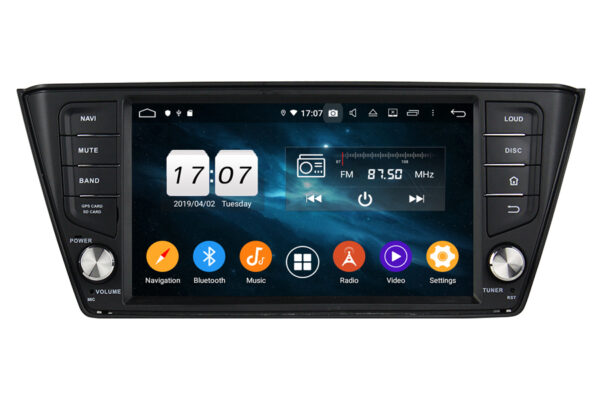 Sistema Multimedia Navisson para Skoda Fabia (2015-2017) NV-SK017PRO9 1