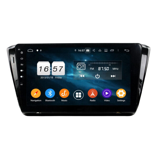 Sistema Multimedia Navisson para Skoda SUPER B +2015 NV-SK018PRO9 1