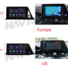 Sistema Multimedia Navisson para Toyota C-HR NV-TY038A10CA - Imagen 10