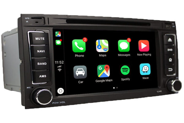 Sistema Multimedia Navisson para VW Tuareg / VW Transporter / VW California NV-VW002A10CA 2