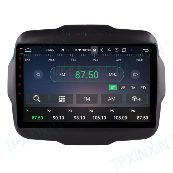 Sistema multimedia Navisson para Jeep Renegade +2016 NV-JP007A10CA 5